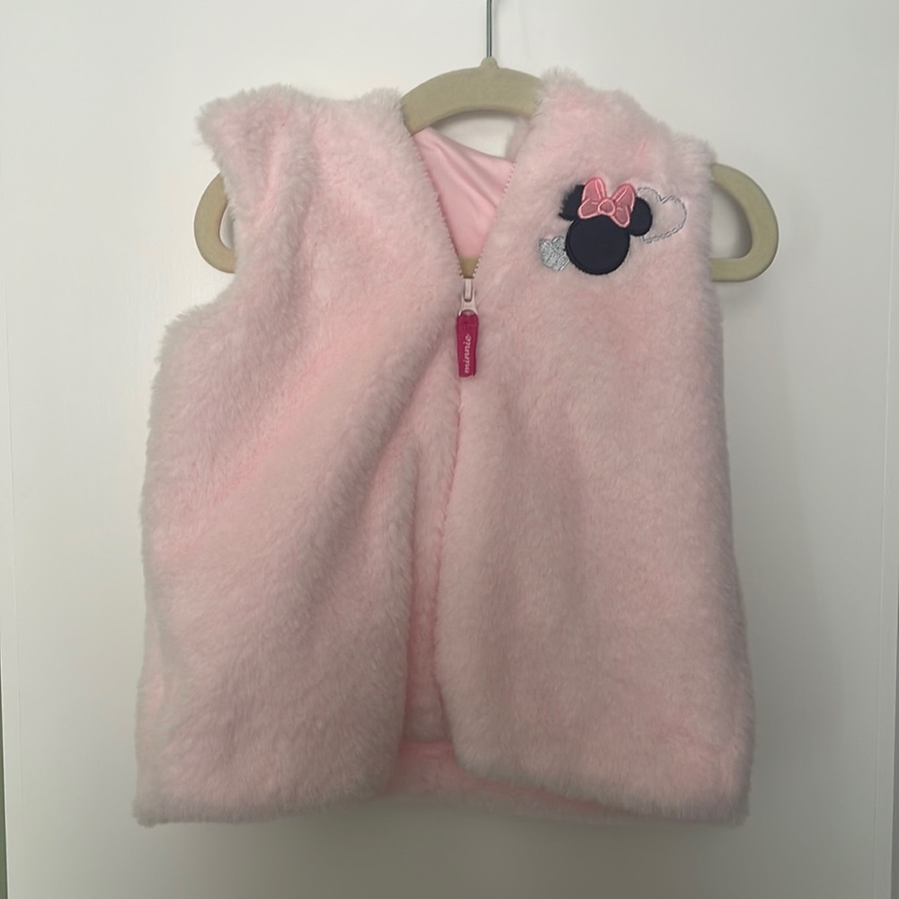 Adorable soft Minnie Mouse vest